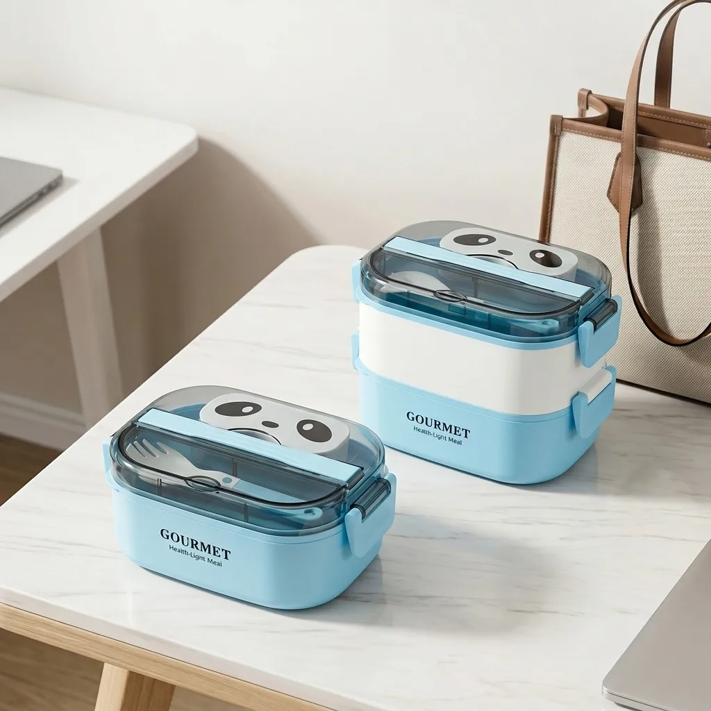 Meal Prep Or Prep Meal - Boîte à bento en plastique micro-ondable,