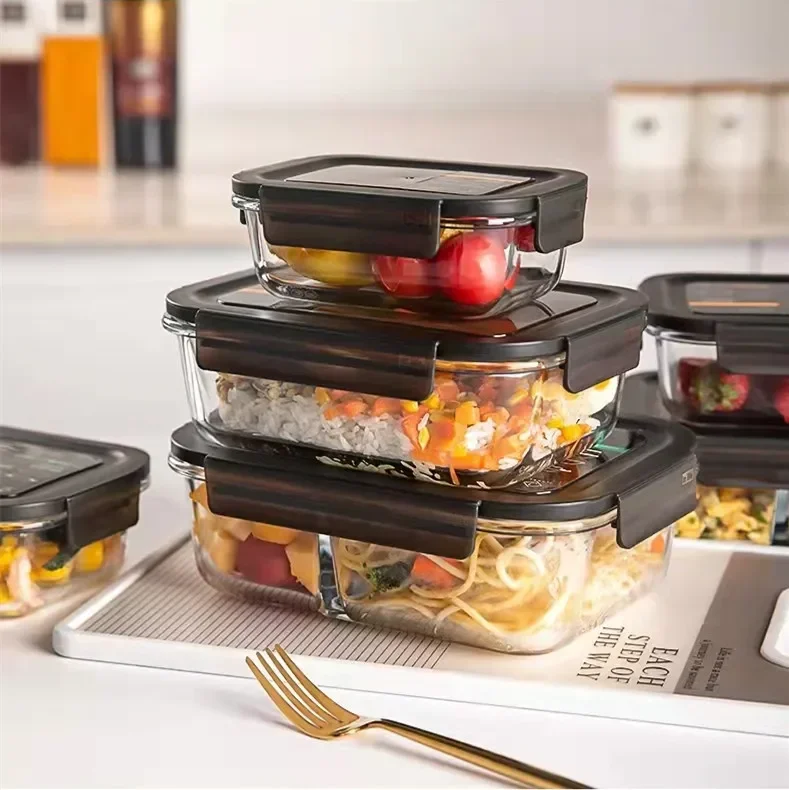 Meal Prep Bowl - Boîte à lunch en verre pour