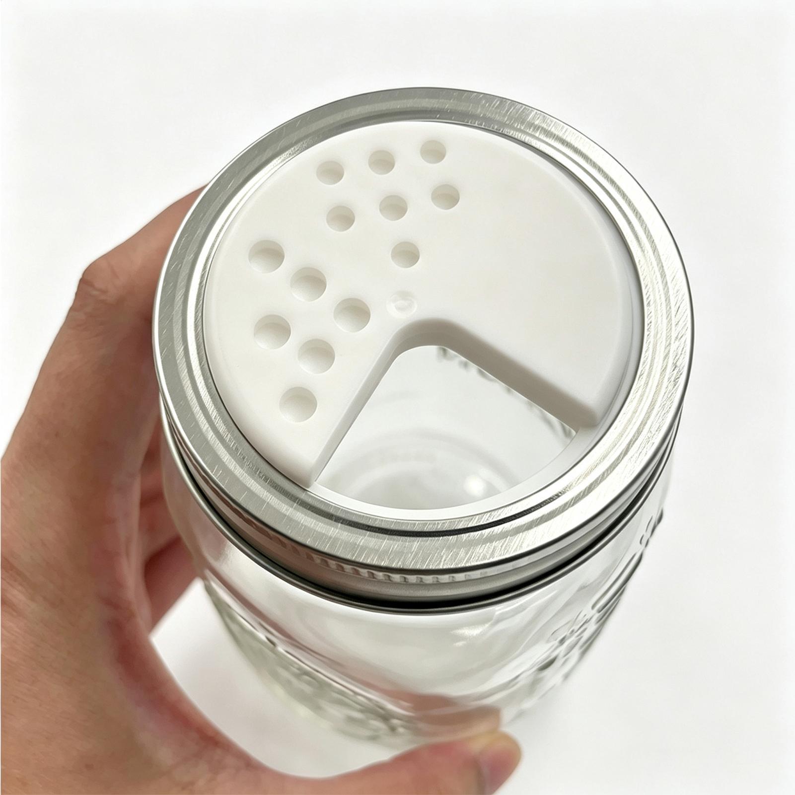 Meal Prep Kitchen - Couvercles pour conserves, lot de 2,