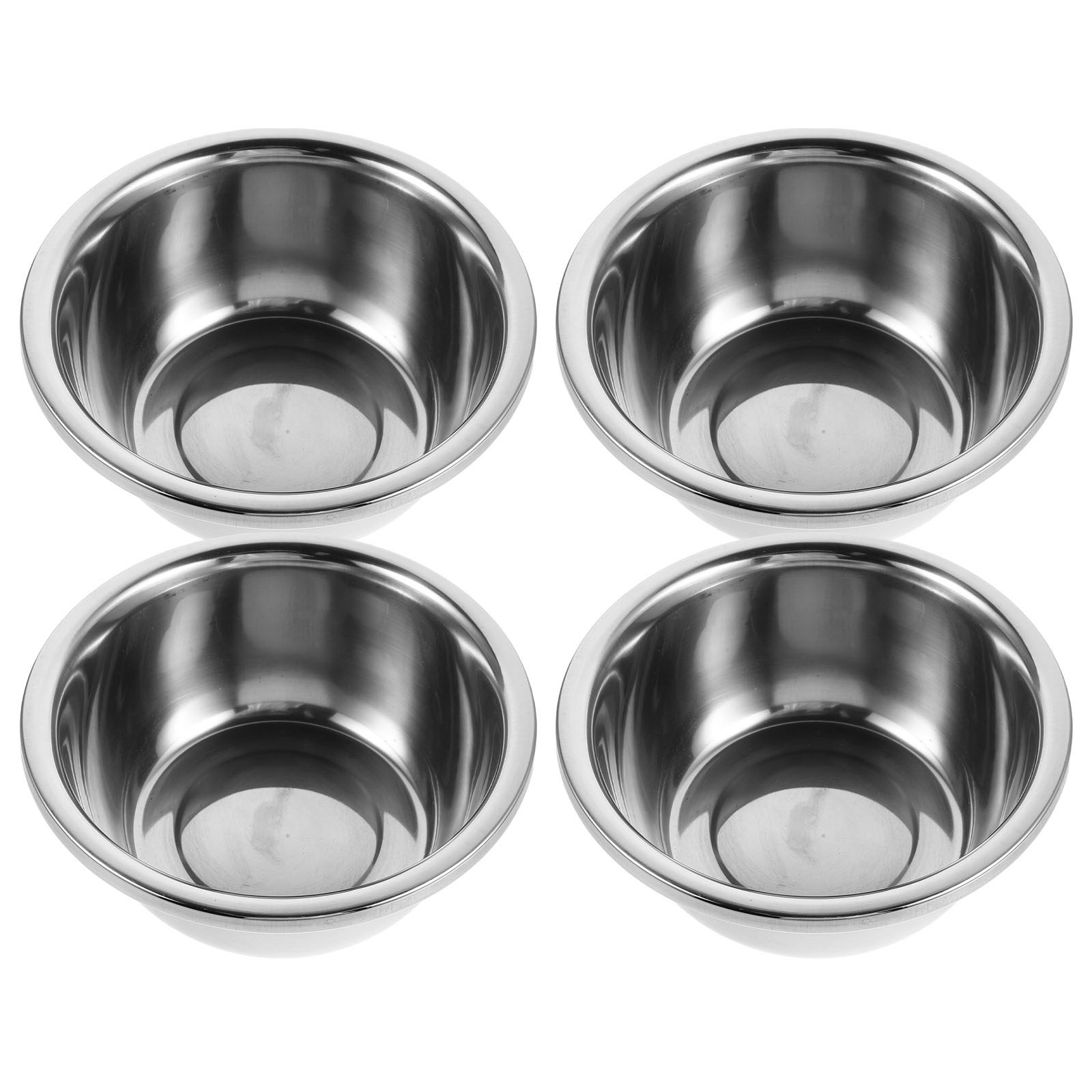 Meal Prep Kitchen - 4 bols mélangeurs en acier inoxydable,