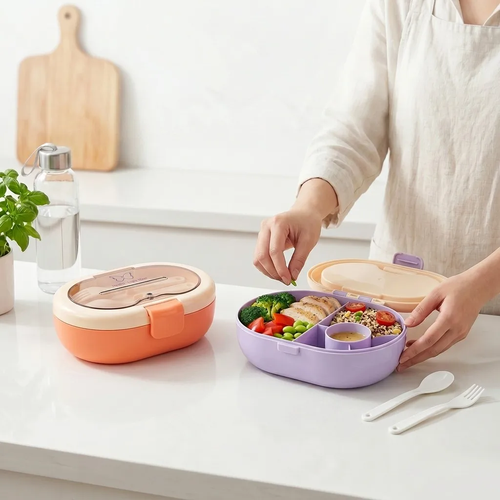Boîte à lunch bento en plastiq - Meal Prep Or Prep Meal avis et prix