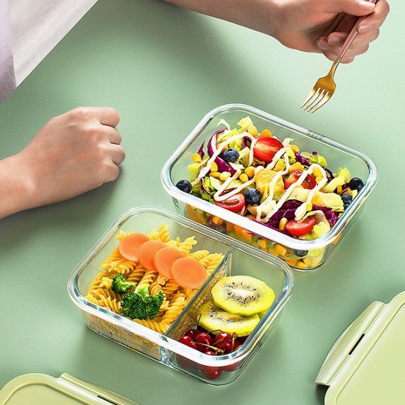 Boîte à lunch en verre minimal - Meal Prep Bowl avis et prix