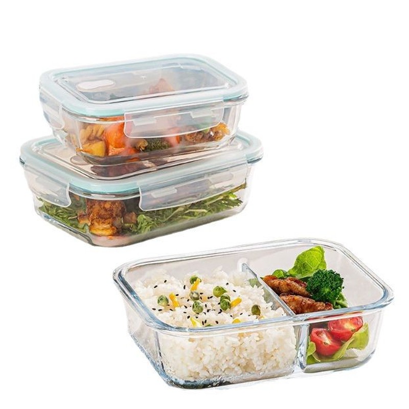 Boîte à lunch en verre minimal - Meal Prep Bowl avis et prix