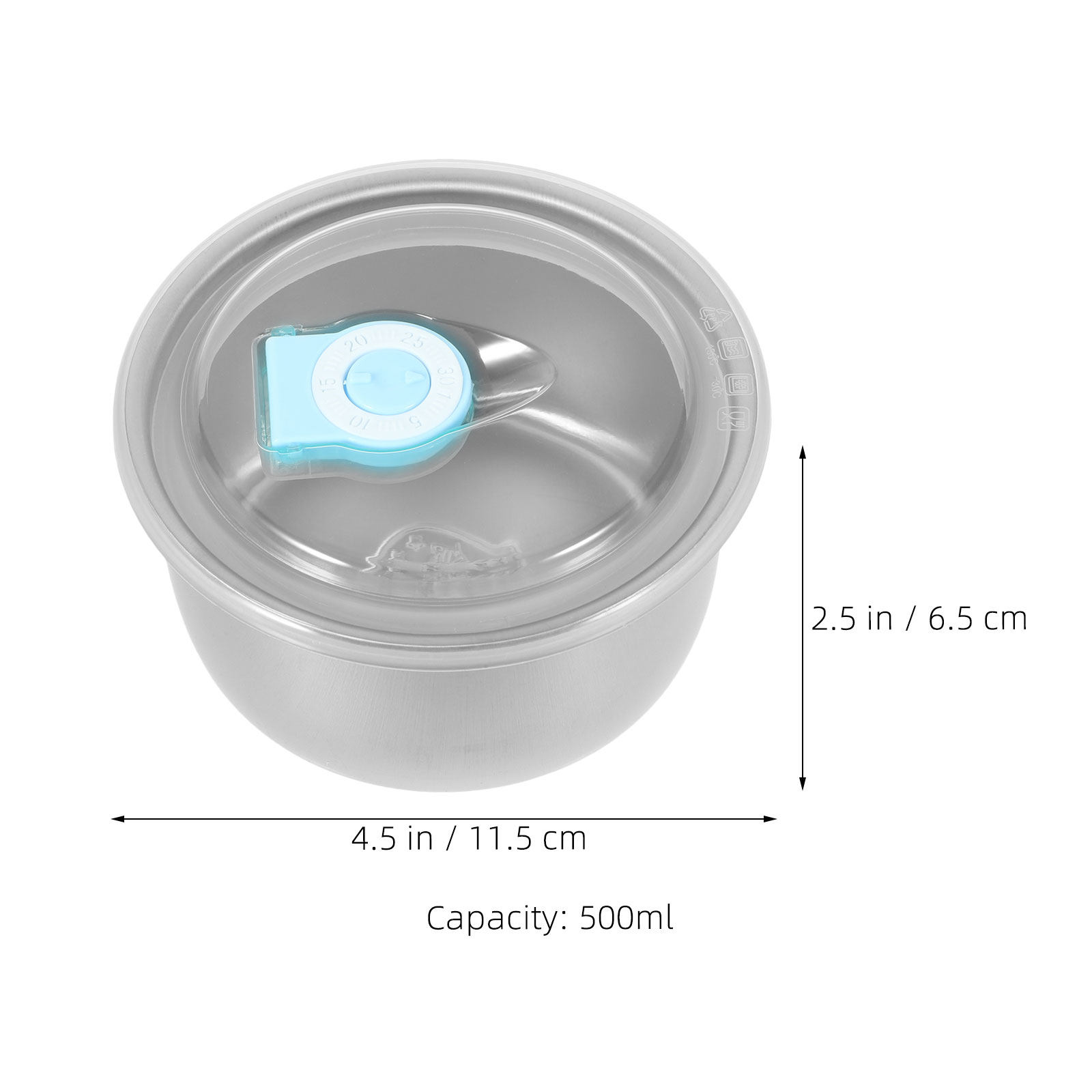 Lot de 6 boîtes à glace maison - Meal Prep Bowl avis et prix