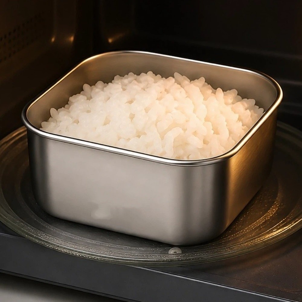 Boîte de conservation en acier - Meal Prep With Rice avis et prix
