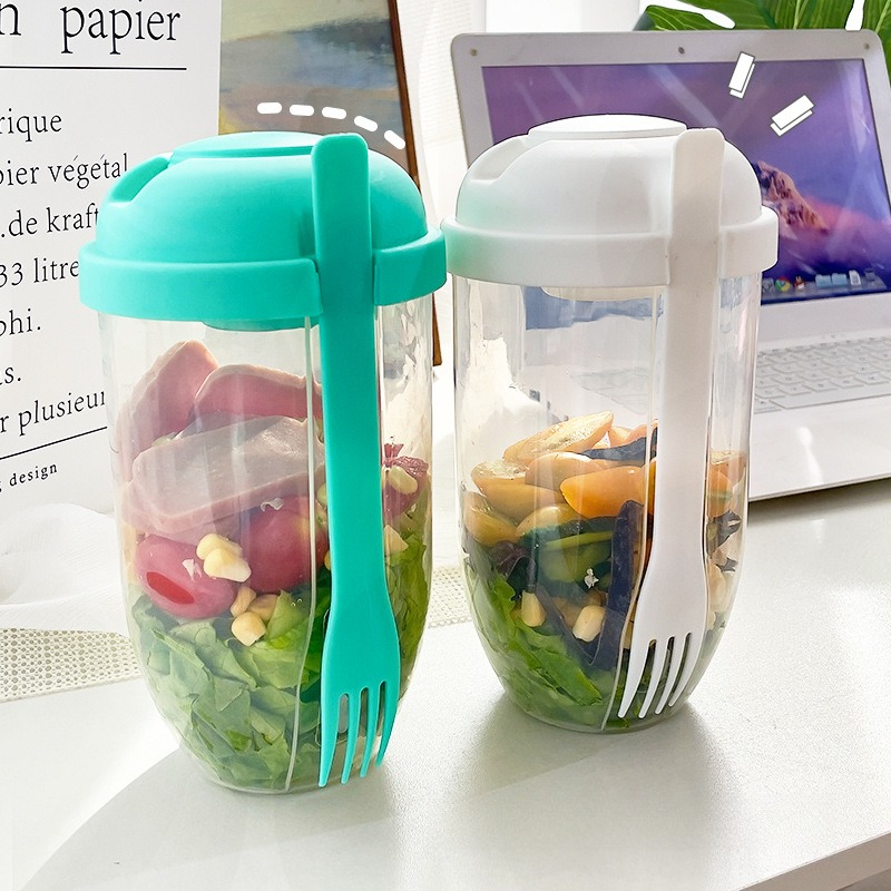 Bol à salade portable avec cou - Meal Prep Bowl avis et prix