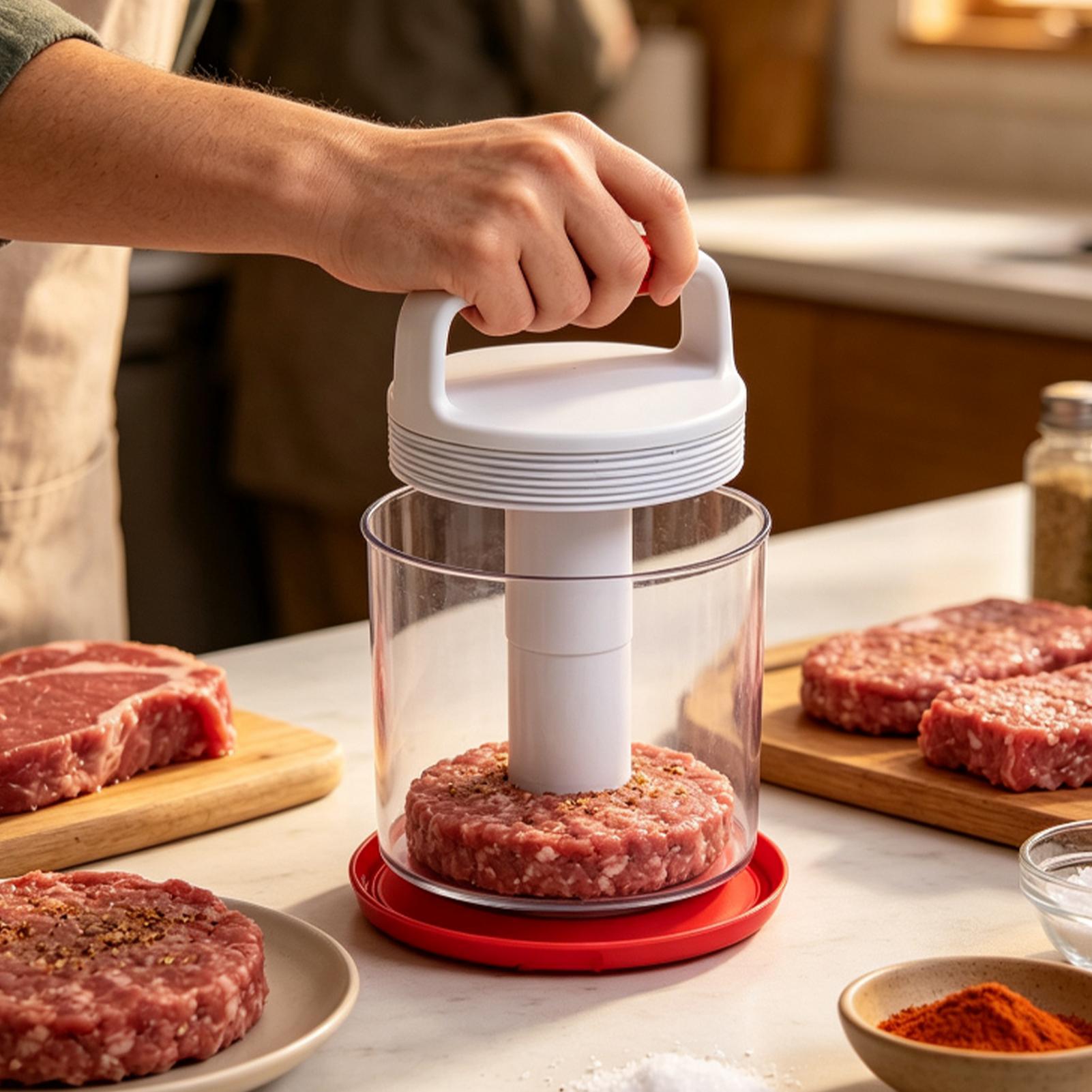 Presse à hamburgers, moule man - Meal Prep Template avis et prix